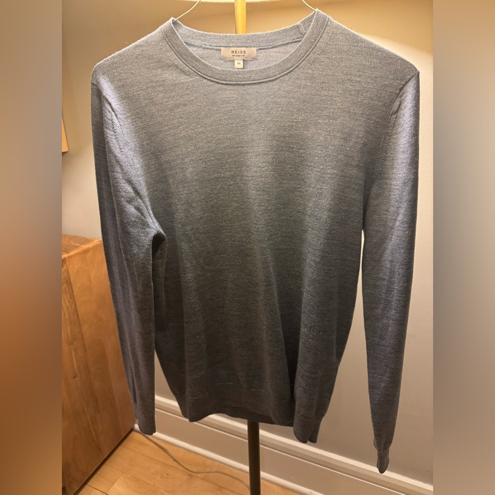 Reiss Medium Round Neck, Blue